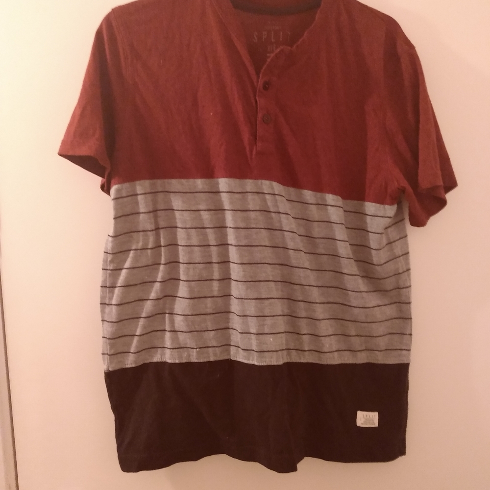 Tricolour boys shirt
